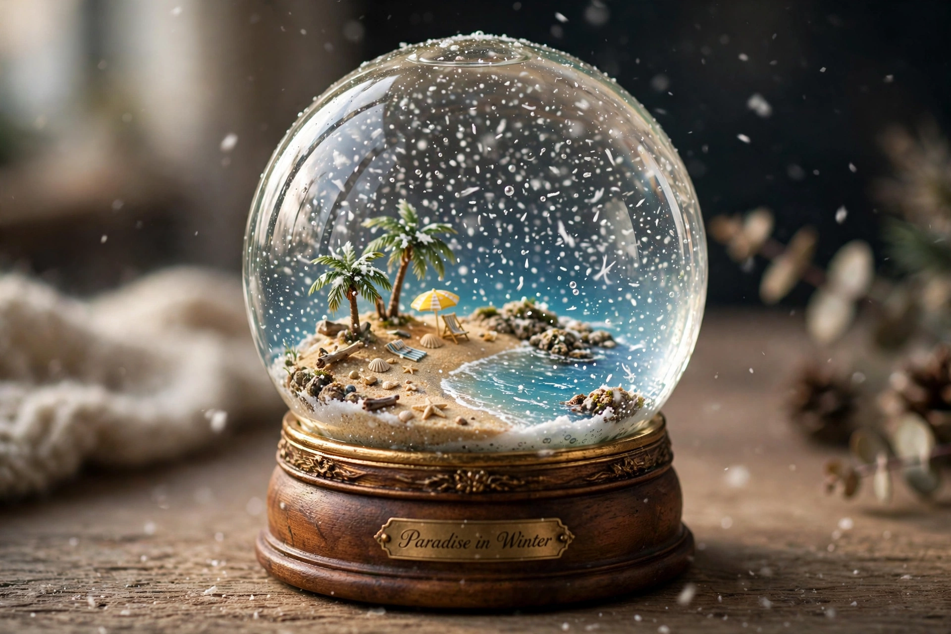 Snow Globe Beach