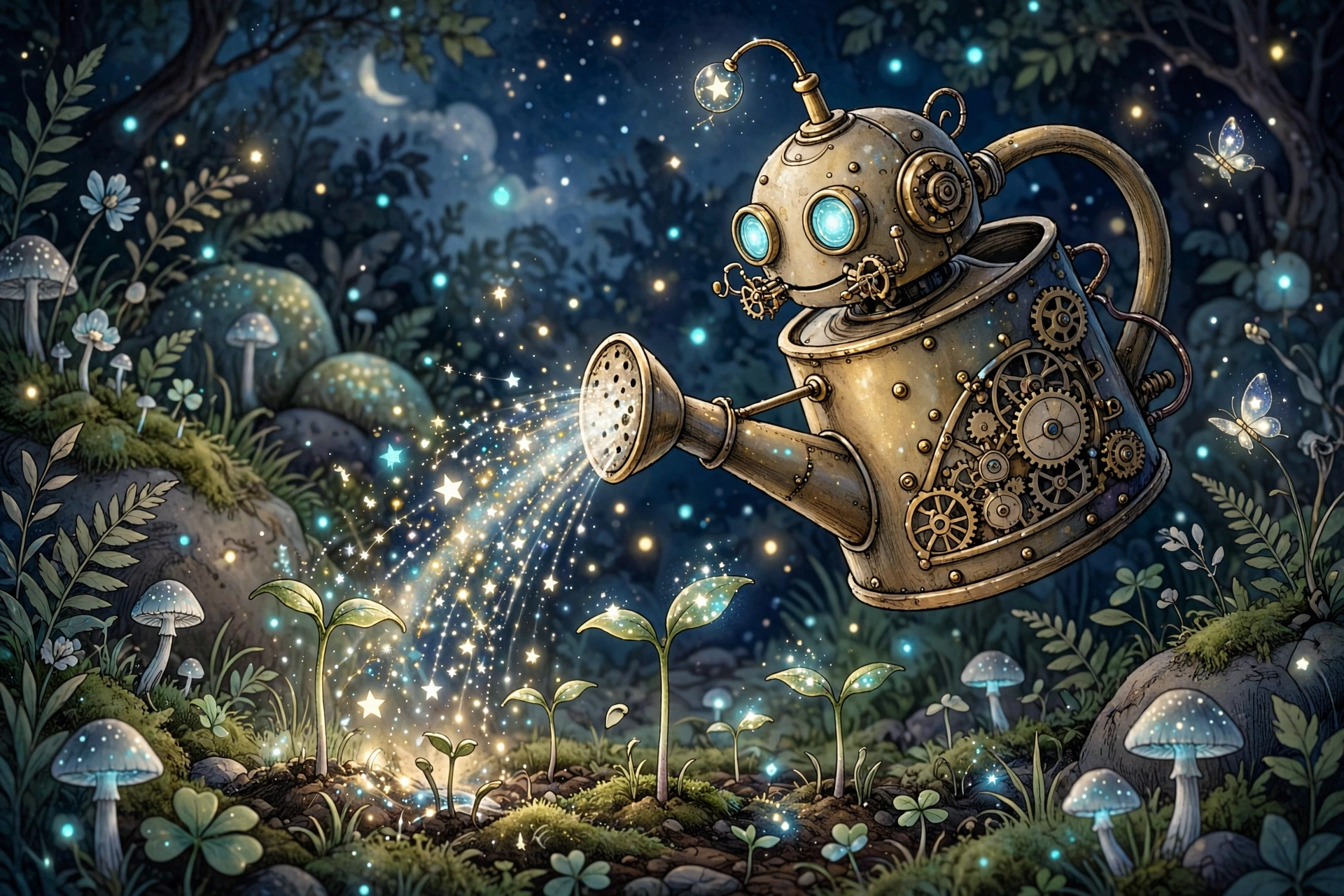 Robot Watering Can